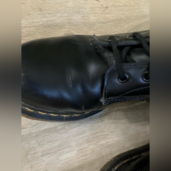 Doc Martens 1460 WOMEN'S SMOOTH LEATHER LACE UP BOOTS Size 9 - Picture 5 of 10